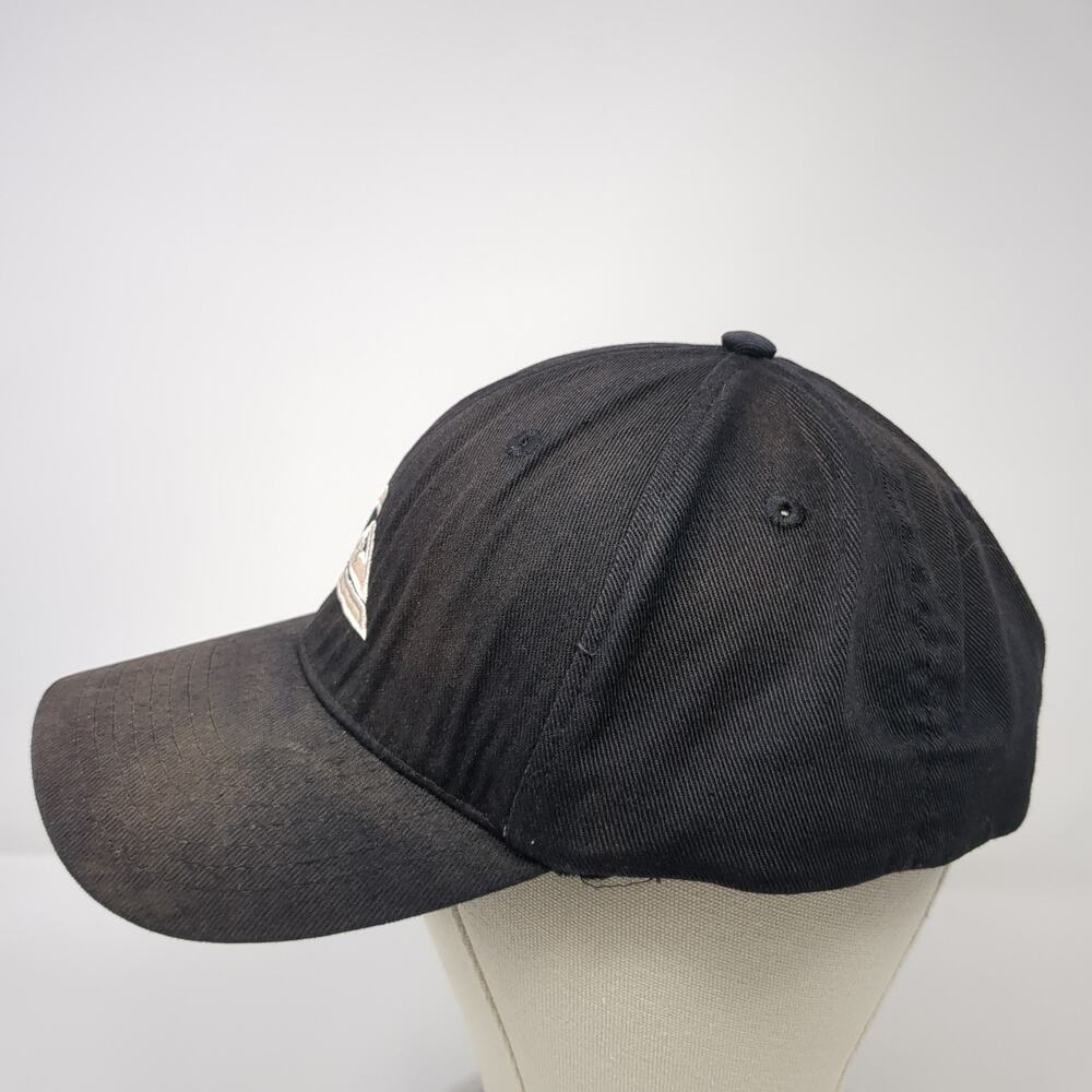 Hi Hawaii Fitted Baseball Hat Black One Size Embroidered Quiksilver View 3